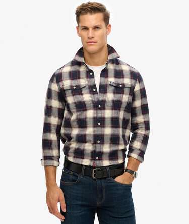 Linen Check Shirt